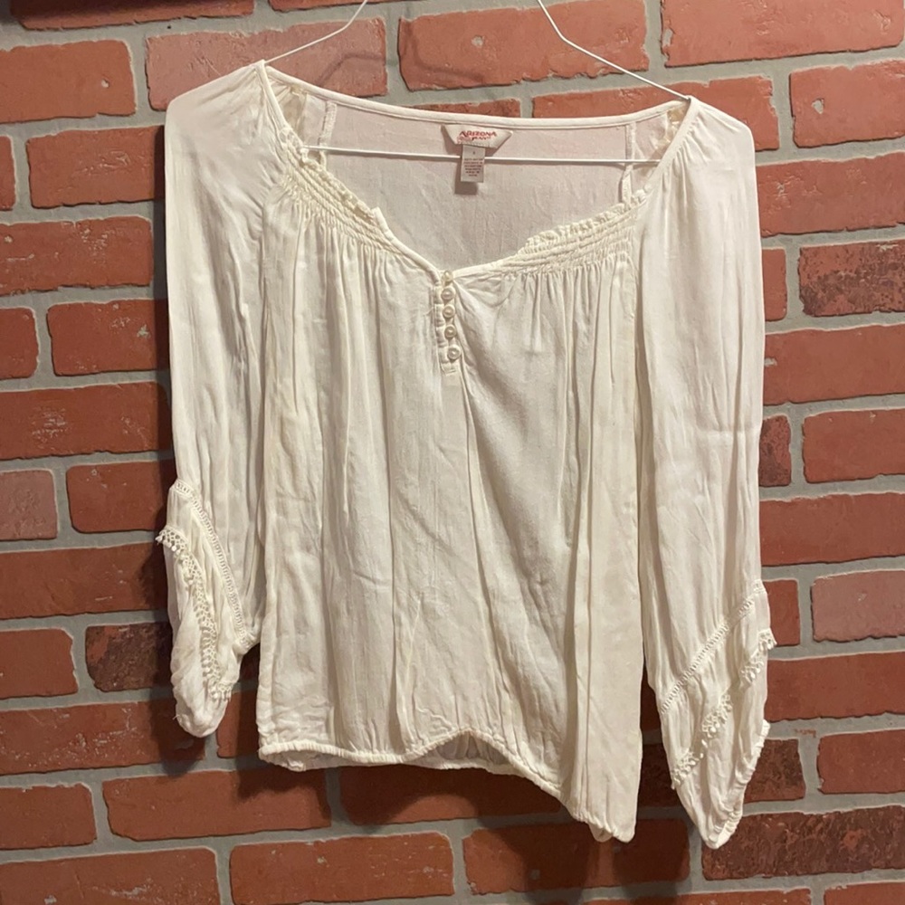 Flowy 3/4 length top